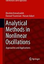 Analytical methods in nonlinear oscillations : approaches and applications