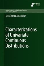 Characterizations of univariate continuous distributions