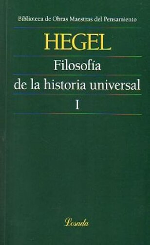 Filosofia Historia Universal I 101 Losada