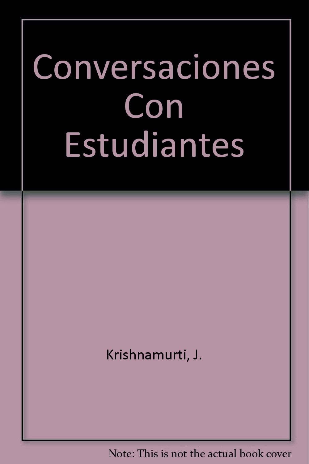 Conversaciones Con Estudiantes (Spanish Edition)