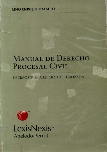 Manual de derecho procesal civil