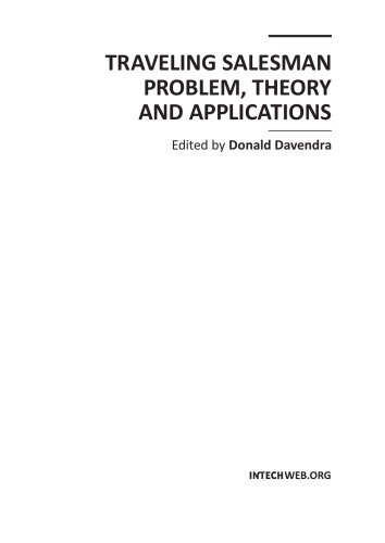 Traveling Salesman Problem An Overview of Applications, Formulations, and Solution Approaches