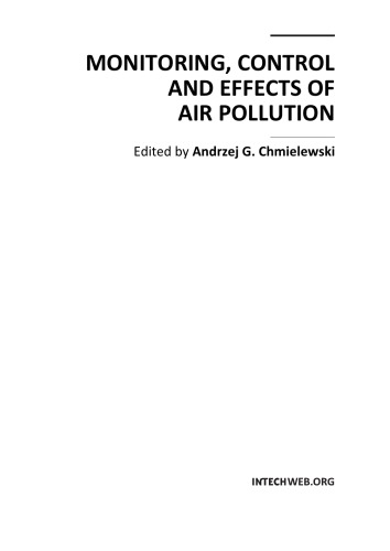 Air Pollution and Cultural Heritage Searching For "The Relation Between Cause and Effect"