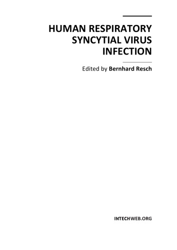 Epidemiology and Diagnosis of Human Respiratory Syncytial Virus Infections.