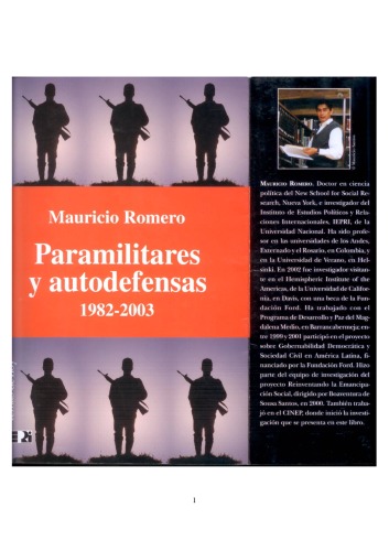 Paramilitares y autodefensas : 1982-2003