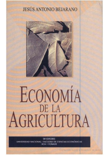 Economia de La Agricultura