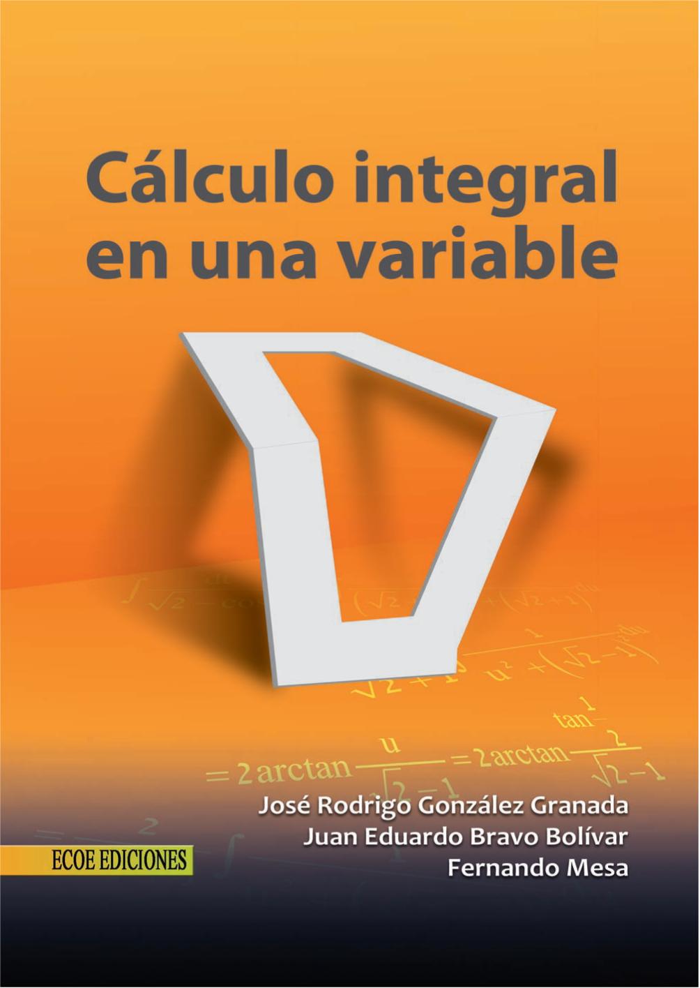 Cálculo integral en una variable