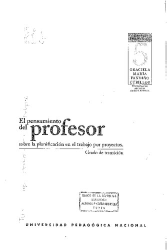 El Pensamiento del Profesor