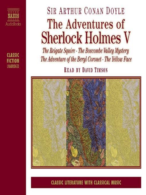 The Adventures of Sherlock Holmes, Volume 5