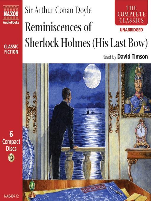 Reminiscences of Sherlock Holmes