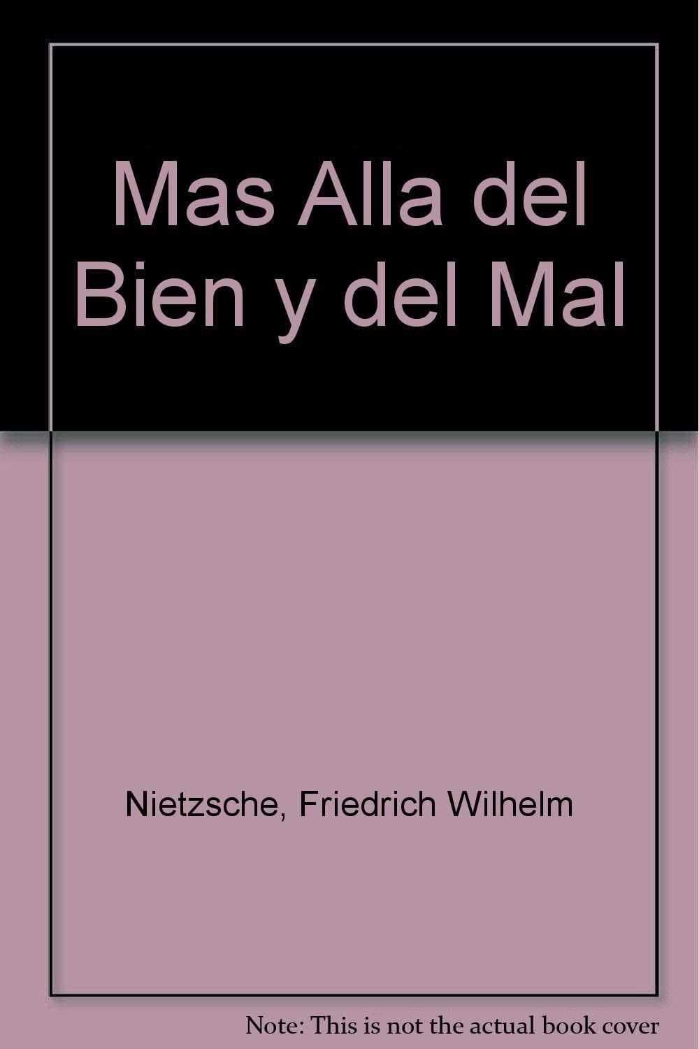 Mas Alla del Bien y del Mal (Spanish Edition)