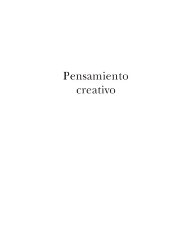 Pensamiento creativo