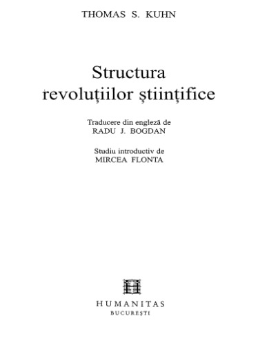 Structura revoluțiilor științifice