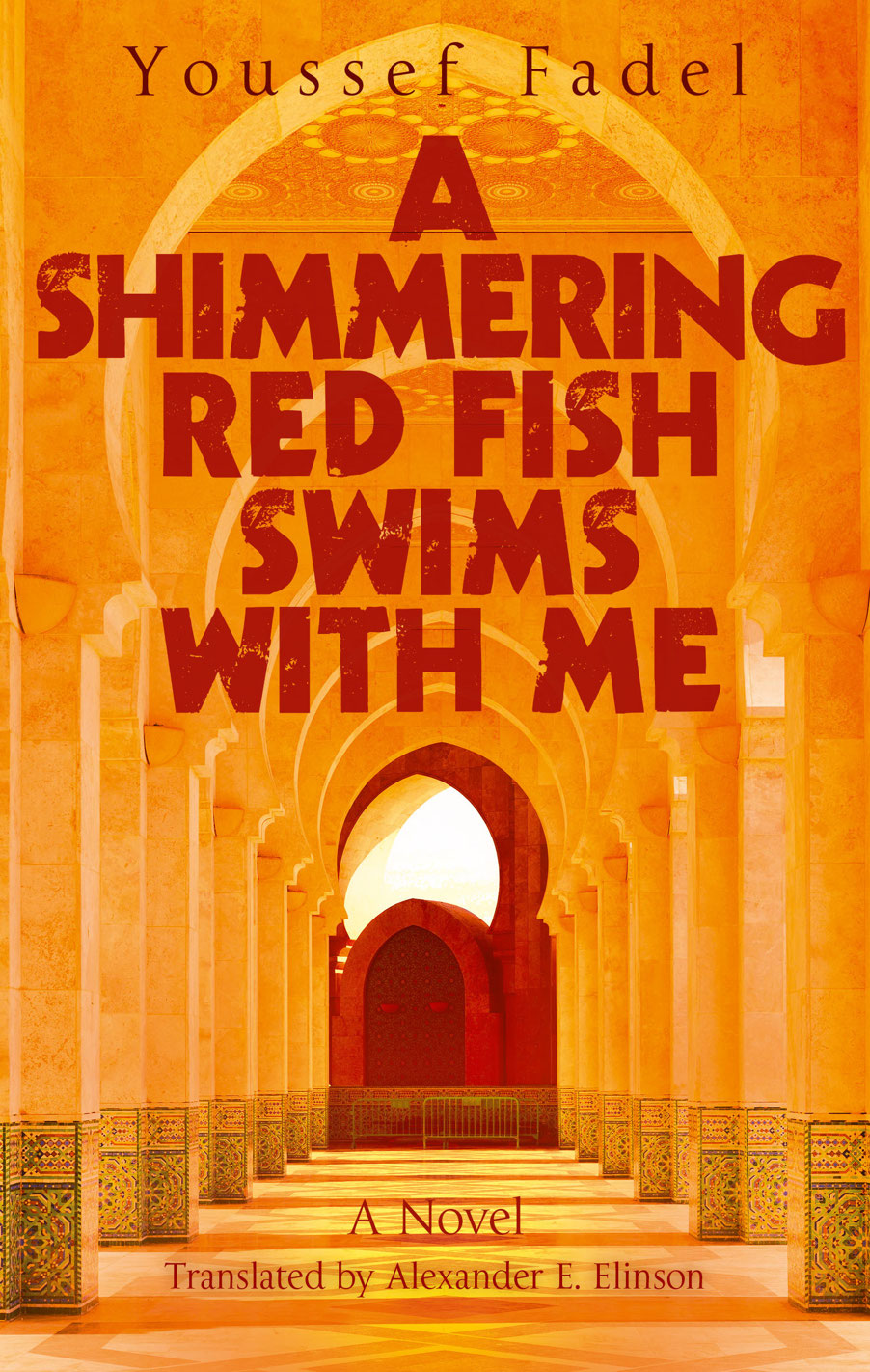 A Shimmering Red Fish Swims with Me: A Novel (Hoopoe Fiction)