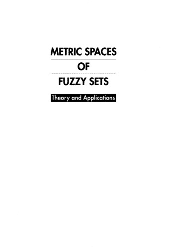 Metric Spaces of Fuzzy Sets