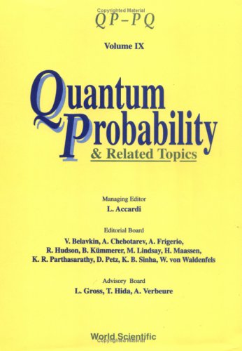 Quantum Probability and Related Topics