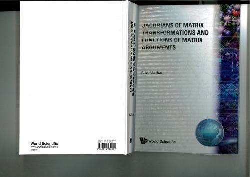 Jacobians Of Matrix Transformations And Functions Of Matrix Argument