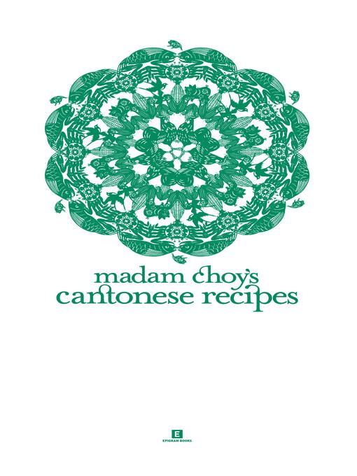 Madam Choy's Cantonese Recipes
