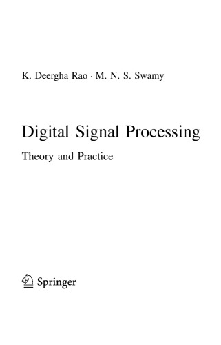 Digital Signal Processing Theory and Practice
