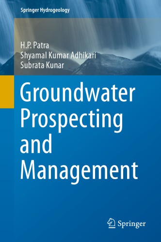 GROUNDWATER PROSPECTING AND MANAGEMENT.