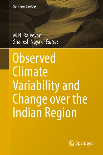 Observed Climate Variability and Change over the Indian Region.