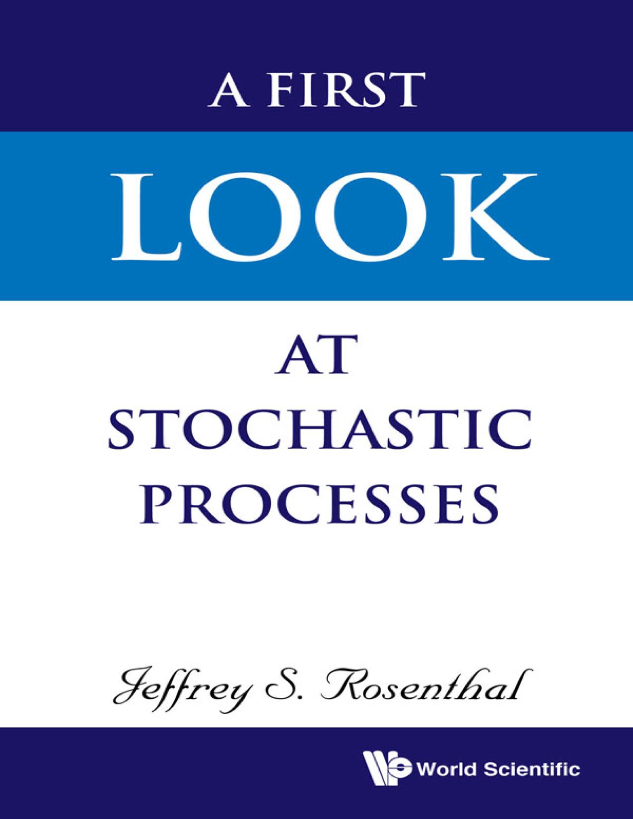 A First Look at Stochastic Processes