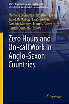 Zero-Hours and On-Call Work in Anglo-Saxon Countries