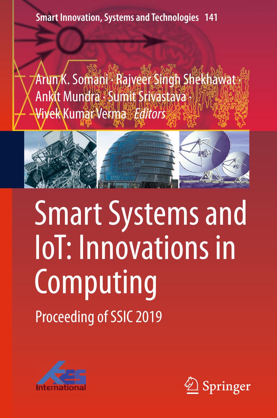 Smart systems and IoT : innovations in computing proceeding of SSIC 2019