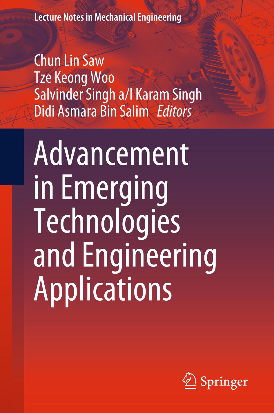 Advancement in Emerging Technologies and Engineering Applications