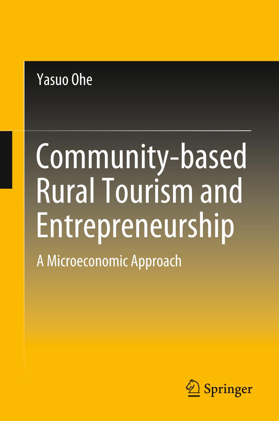 Community-based Rural Tourism and Entrepreneurship A Microeconomic Approach
