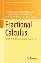 Fractional Calculus : ICFDA 2018, Amman, Jordan, July 16-18