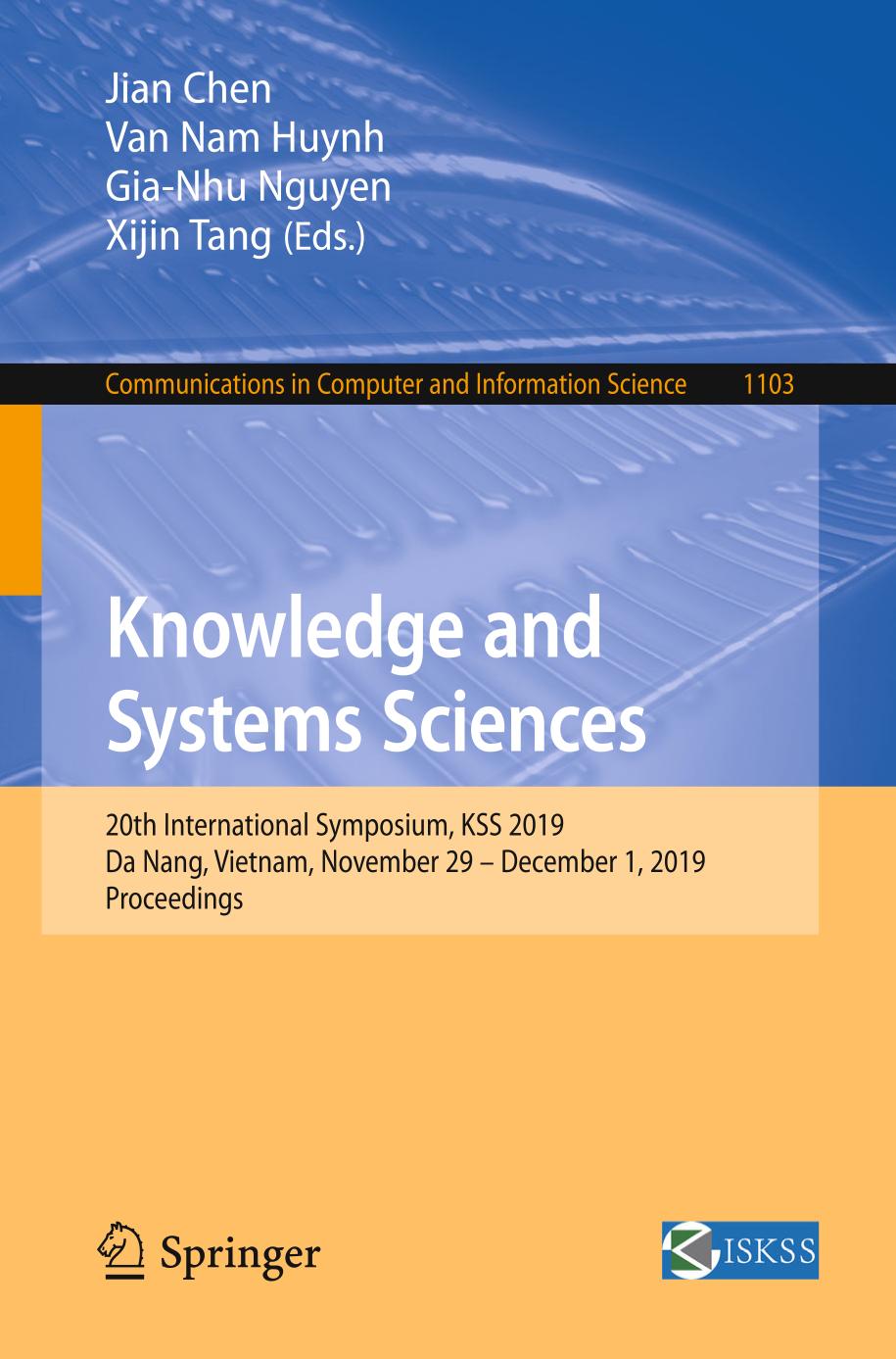 Knowledge and Systems Sciences