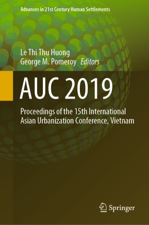 AUC 2019 : proceedings of the 15th International Asian Urbanization Conference, Vietnam