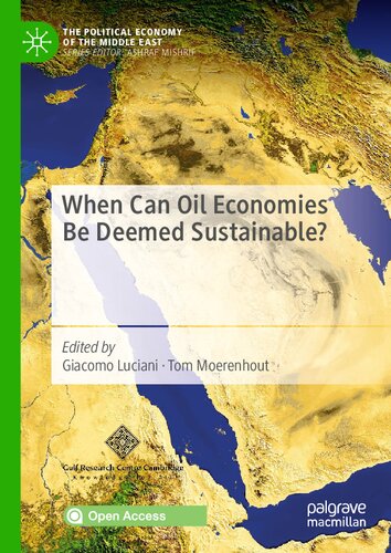 When can oil economies be deemed sustainable?