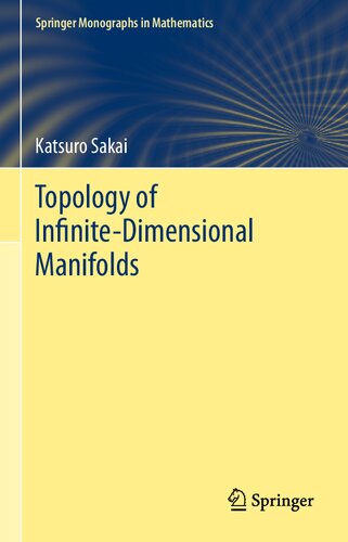 Topology of infinite-dimensional manifolds
