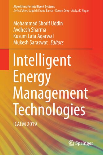 Intelligent energy management technologies : ICAEM 2019