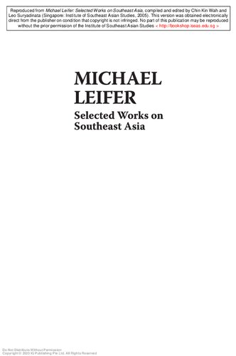 Michael Leifer