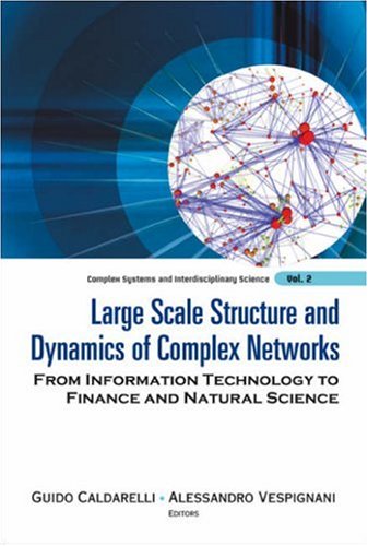 Large scale structure and dynamics of complex networks : from information technology to finance and natural science