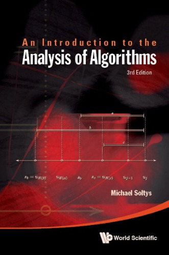 Introduction To The Analysis Of Algorithms, An (3rd Edition) (Theoretical Computer Science)