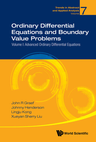 Ordinary Differential Equations And Boundary Value Problems - Volume I