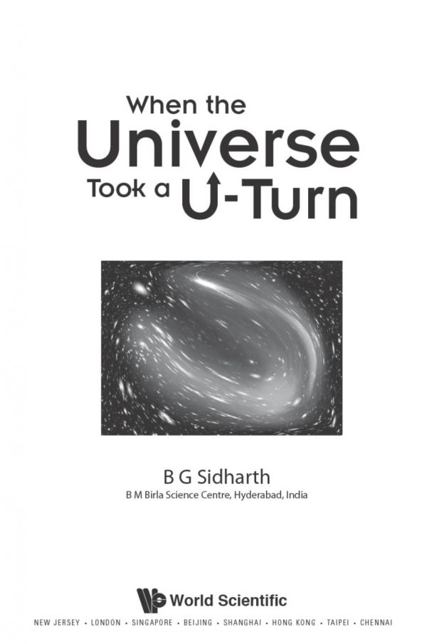 When The Universe Took A U Turn