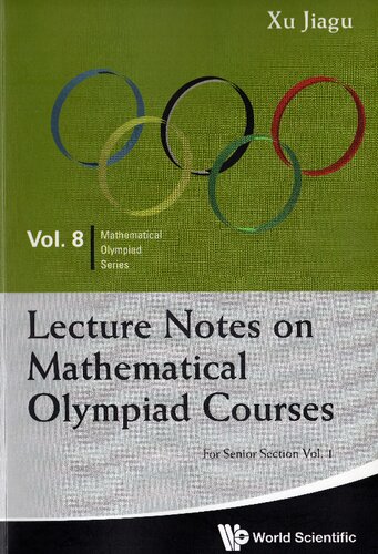 Lecture Notes on Mathematical Olympiad Courses