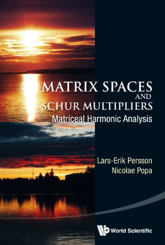 Matrix spaces and Schur multipliers : matriceal harmonic analysis
