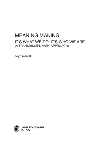 Meaning Making