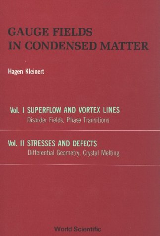 Gauge Fields in Condensed Matter (in 2 Volumes)
