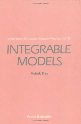 Integrable Models (World Scientific Lecture Notes In Physics)