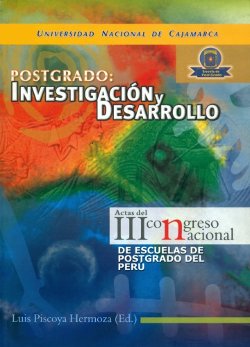 Postgrado : investigacin̤ y desarrollo