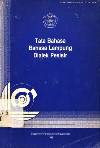 Tata bahasa bahasa Lampung dialek Pesisir