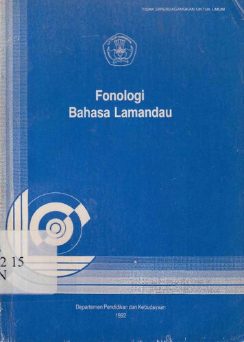 Fonologi bahasa Lamandau