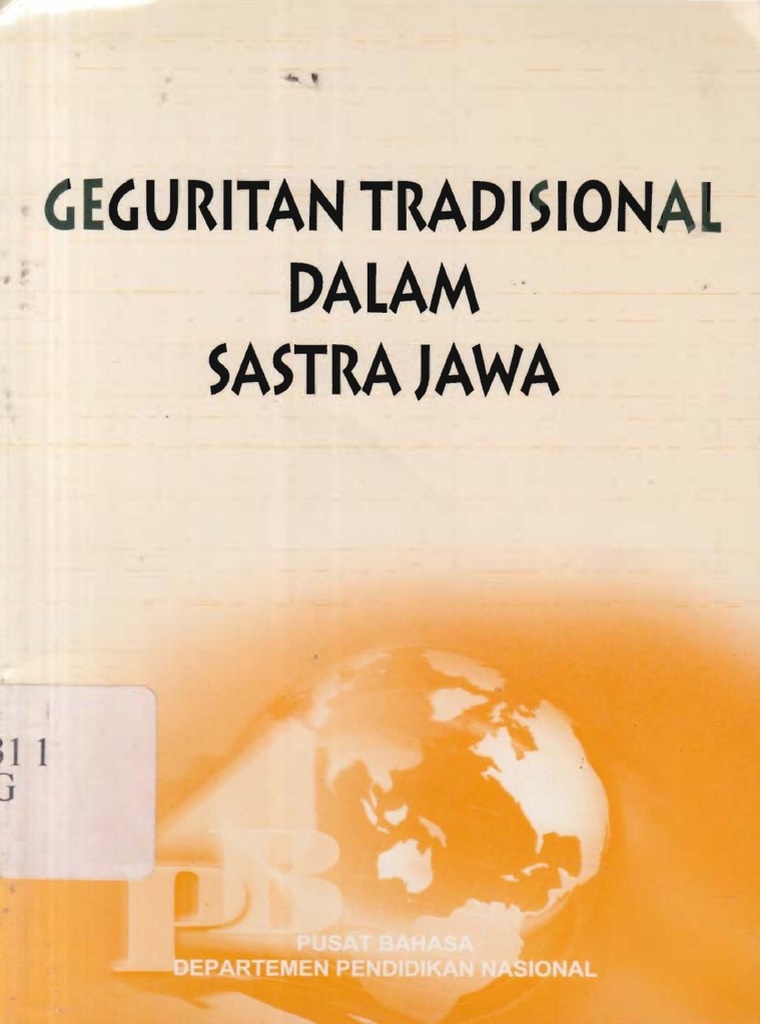 Geguritan tradisional dalam sastra Jawa